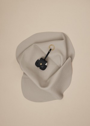 Polene Airpods Cases Duo Black | AUA9683H