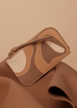 Polene Atla Card Holder Trio Camel | AUH9636A