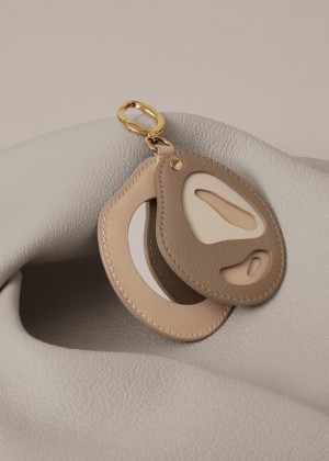 Polene Atla Mirror Keyrings Trio taupe | AUE9670B