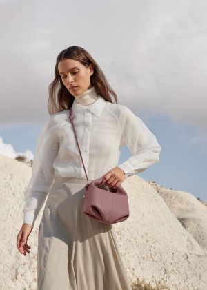 Polene Béri Textured Lilac | AUM9543Q