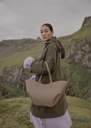Polene Cyme Textured Taupe | AUX9537Y