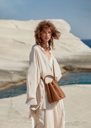 Polene Numéro Huit Textured Camel | AUV9494R