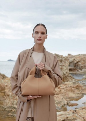 Polene Numéro Neuf Textured Beige | AUF9478D
