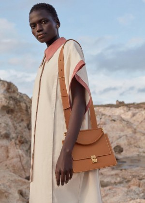 Polene Numéro Sept Textured Camel | AUT9460C