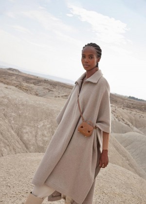 Polene Numéro Un Bags Textured Camel | AUM9698Q