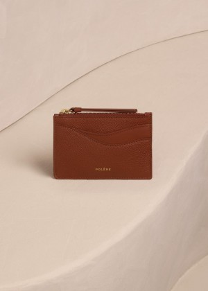 Polene Sierra Mini Pouches Duo Cognac | AUN9596W