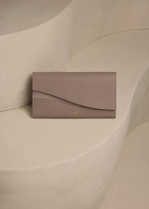 Polene Sierra Wallets Duo Taupe | AUR9572V