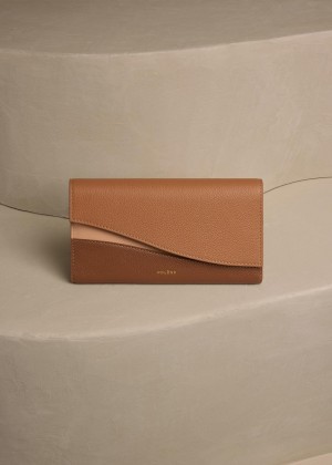 Polene Sierra Wallets Trio Camel | AUW9570N