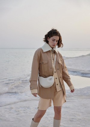 Polene Tonca Textured Chalk | AUG9398S