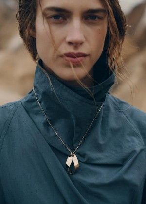 Polene Éole Pendant Necklaces 24 carat gold gilded edition | AUS9557G